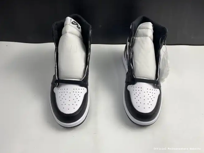 Official Maikesneakers Black Retro White Air 555088-010 (2014) Jordan 1 0414